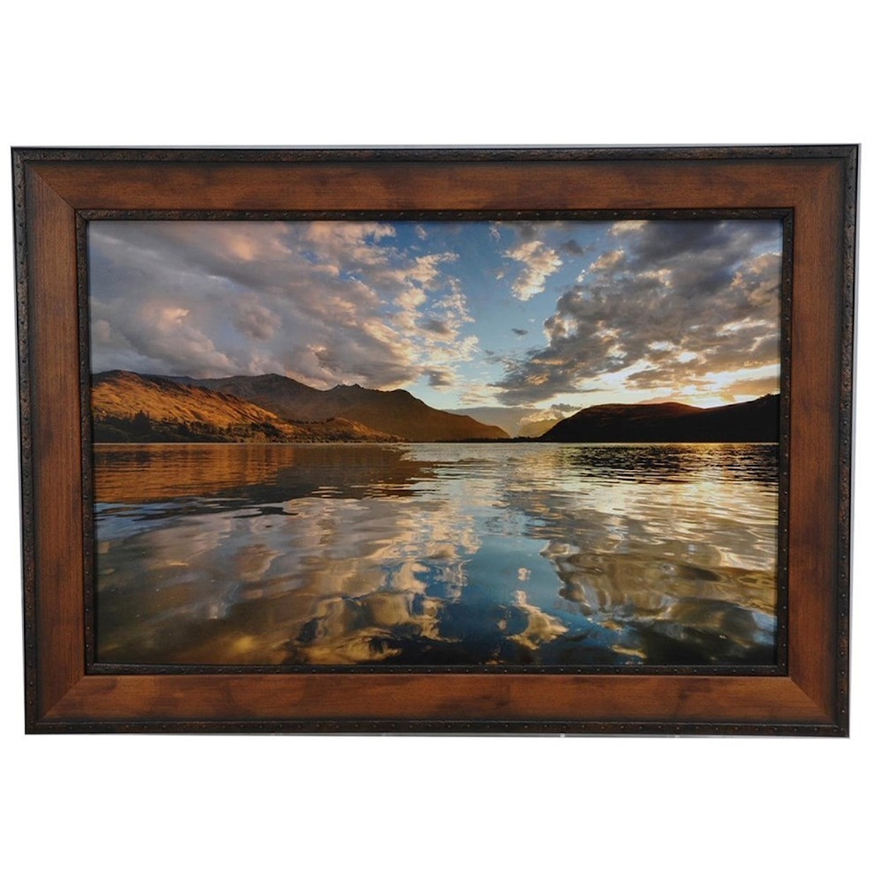 Crestview Collection Prints and Paintings Sunset Over Lake