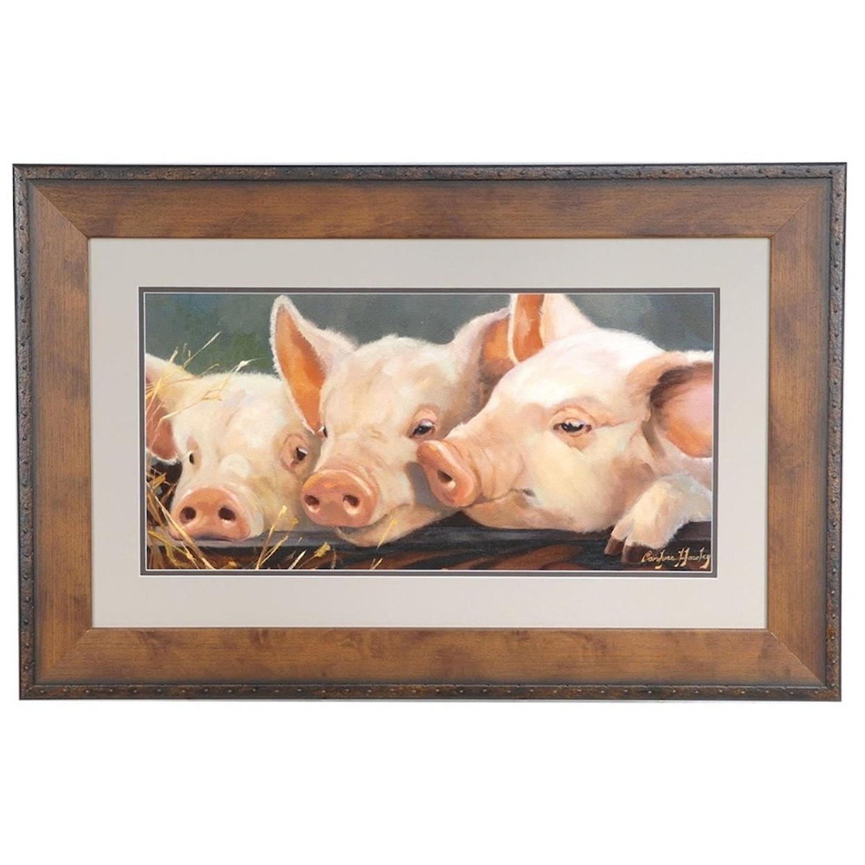 Crestview Collection Prints and Paintings Pig Heaven