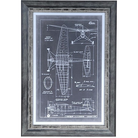 Aeronautic Blue Prints 4