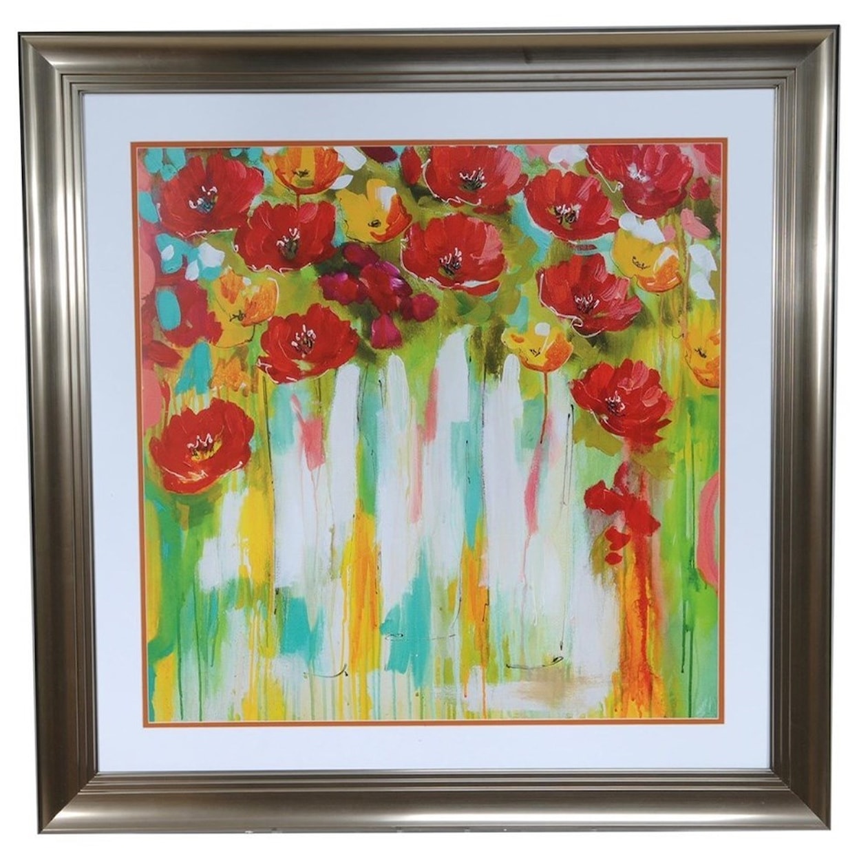 Crestview Collection Prints and Paintings Poppies Glowing
