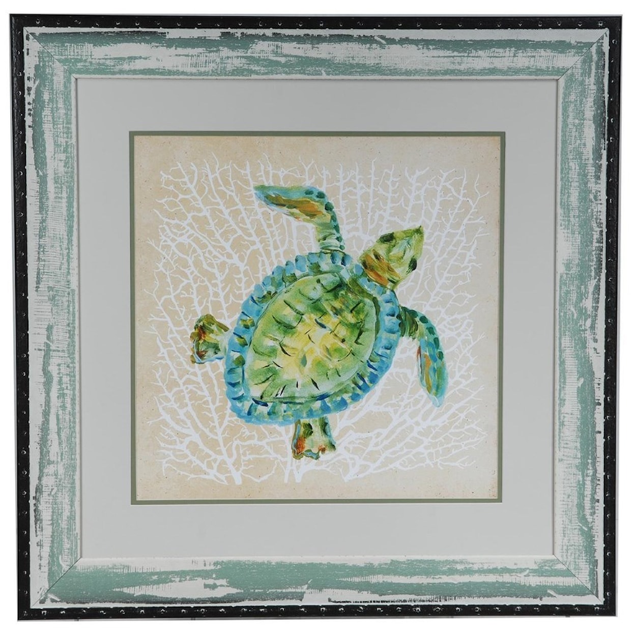 Crestview Collection Prints and Paintings Sealife Turtle