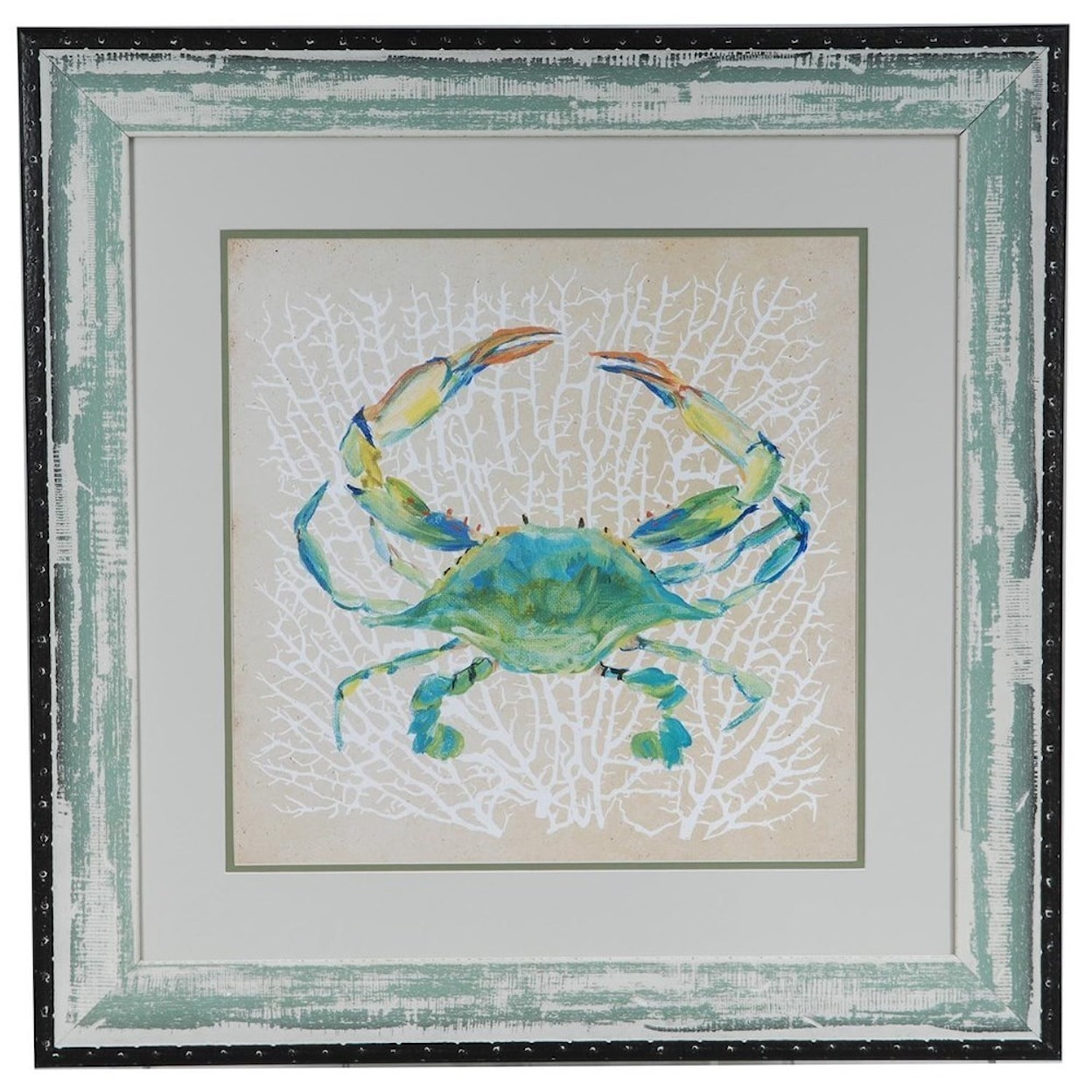 Crestview Collection Prints and Paintings Sealife Crab