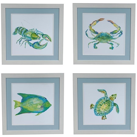 Sealife 1,2,3,4 Set 4