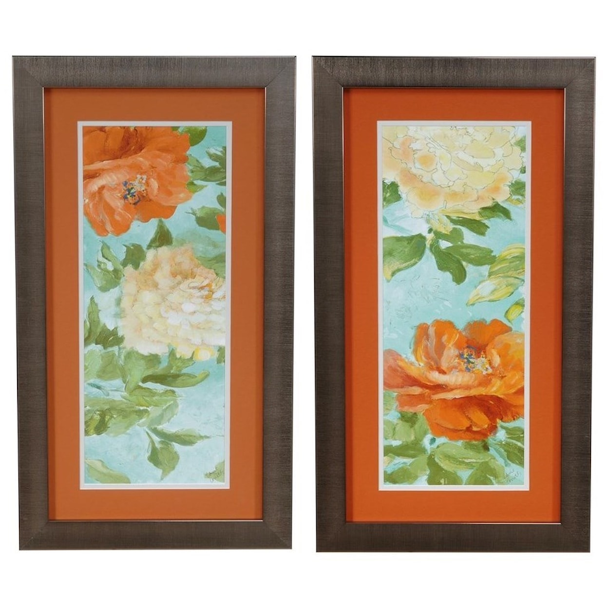 Crestview Collection Prints and Paintings Orange Delight