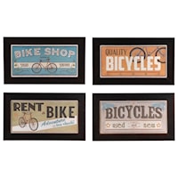 Bike Shop (Set Of Four)