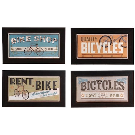 Bike Shop (Set Of Four)