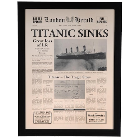 Titanic Sinks