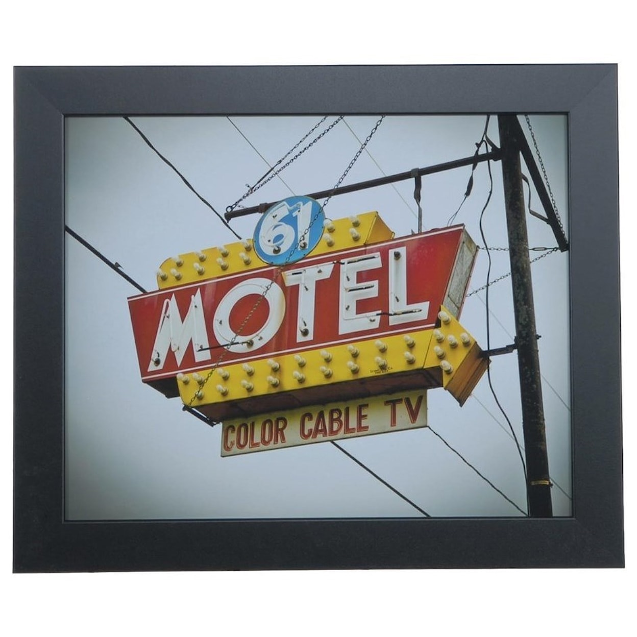 Crestview Collection Prints and Paintings Vintage Motel 6