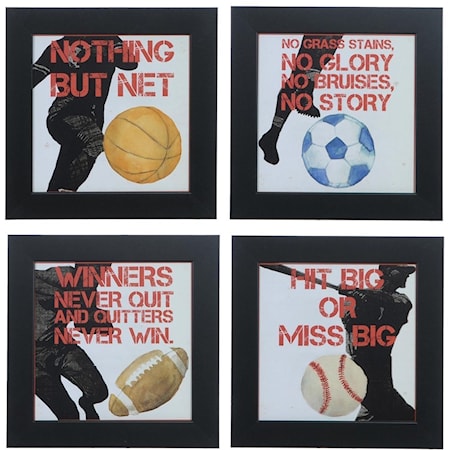 Sports Epigram 1,2,3 & 4 (Set Of 4)