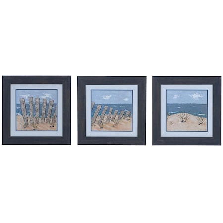 Beach Scene 1,2, & 3 (Set Of 3)