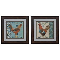 Cottage Rooster 4 & 5 (Set)