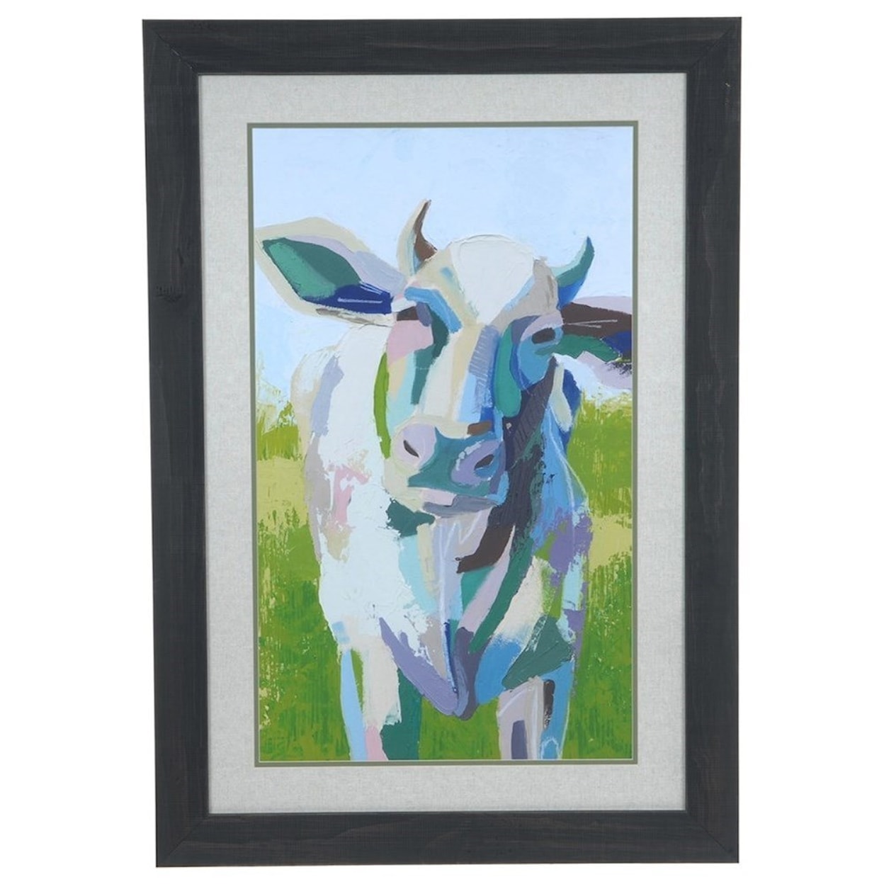 Crestview Collection Prints and Paintings Paintercy Cow 2