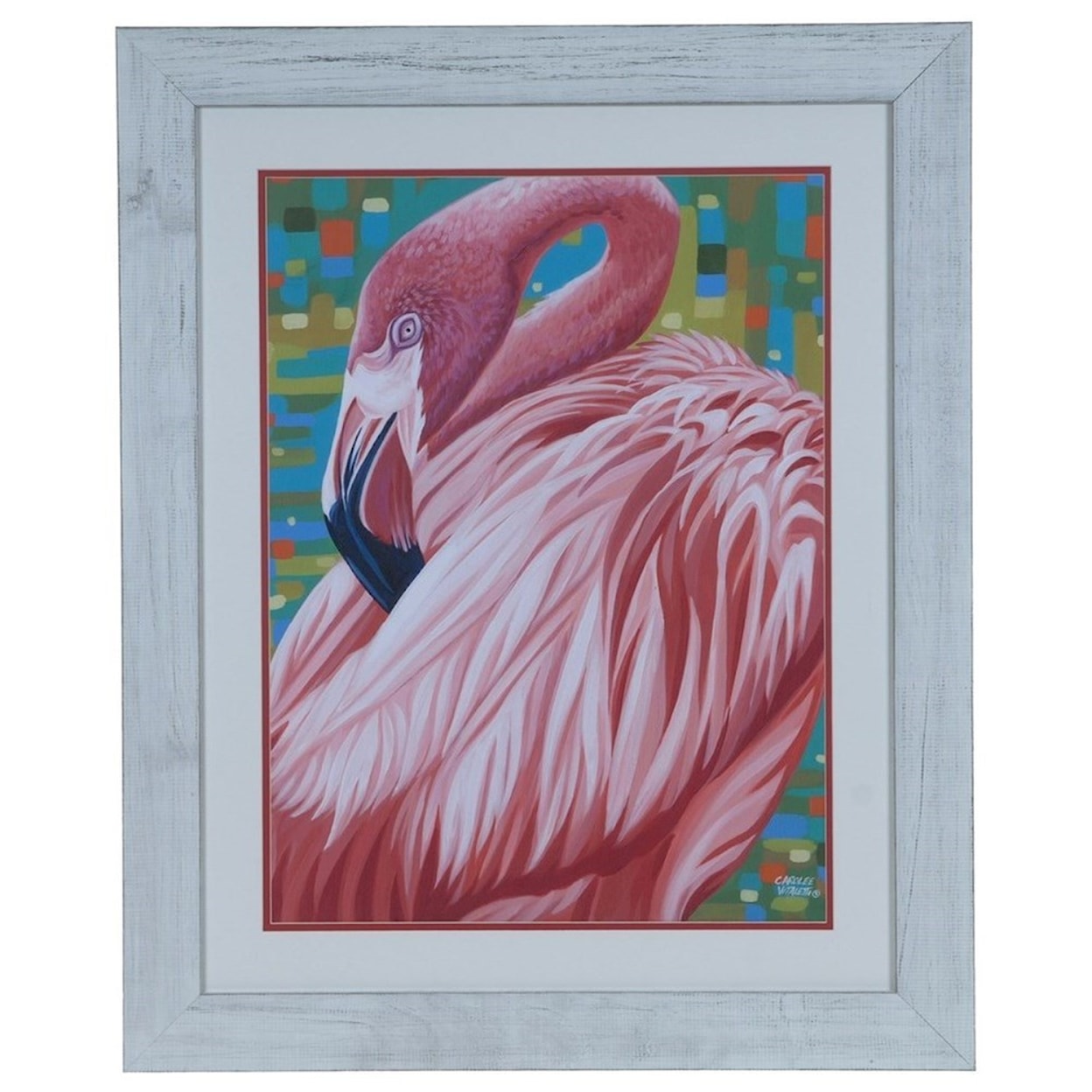 Crestview Collection Prints and Paintings Flamingo 2