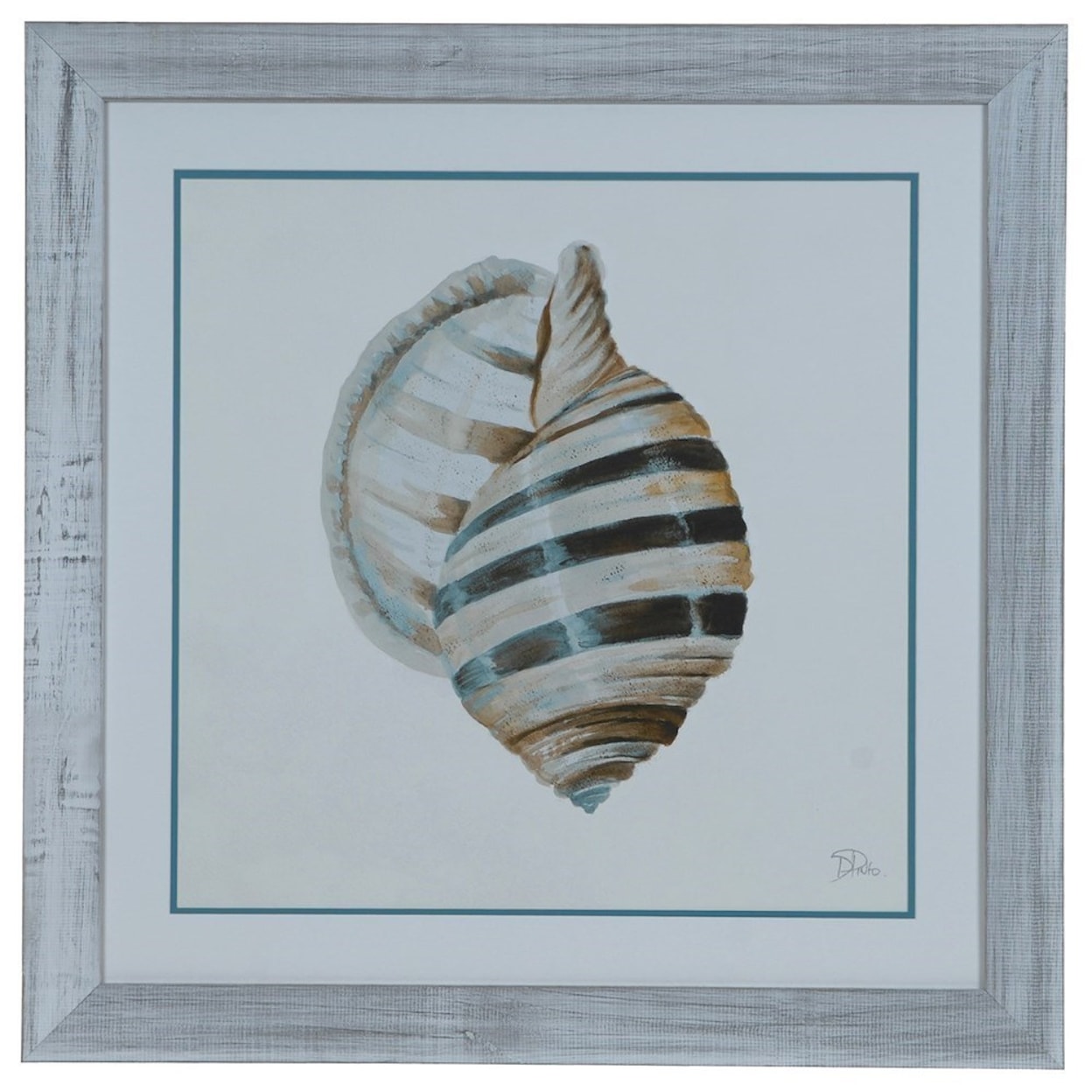 Crestview Collection Prints and Paintings Modern Shell 1