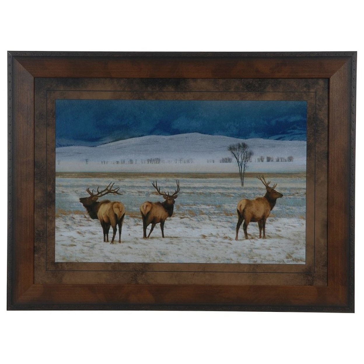 Crestview Collection Prints and Paintings Refuge Elk