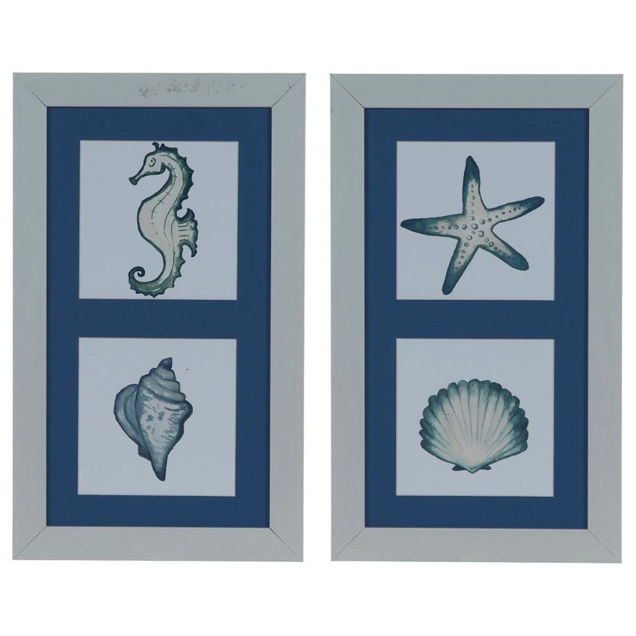 Crestview Collection Prints and Paintings Sea Medley (Set)