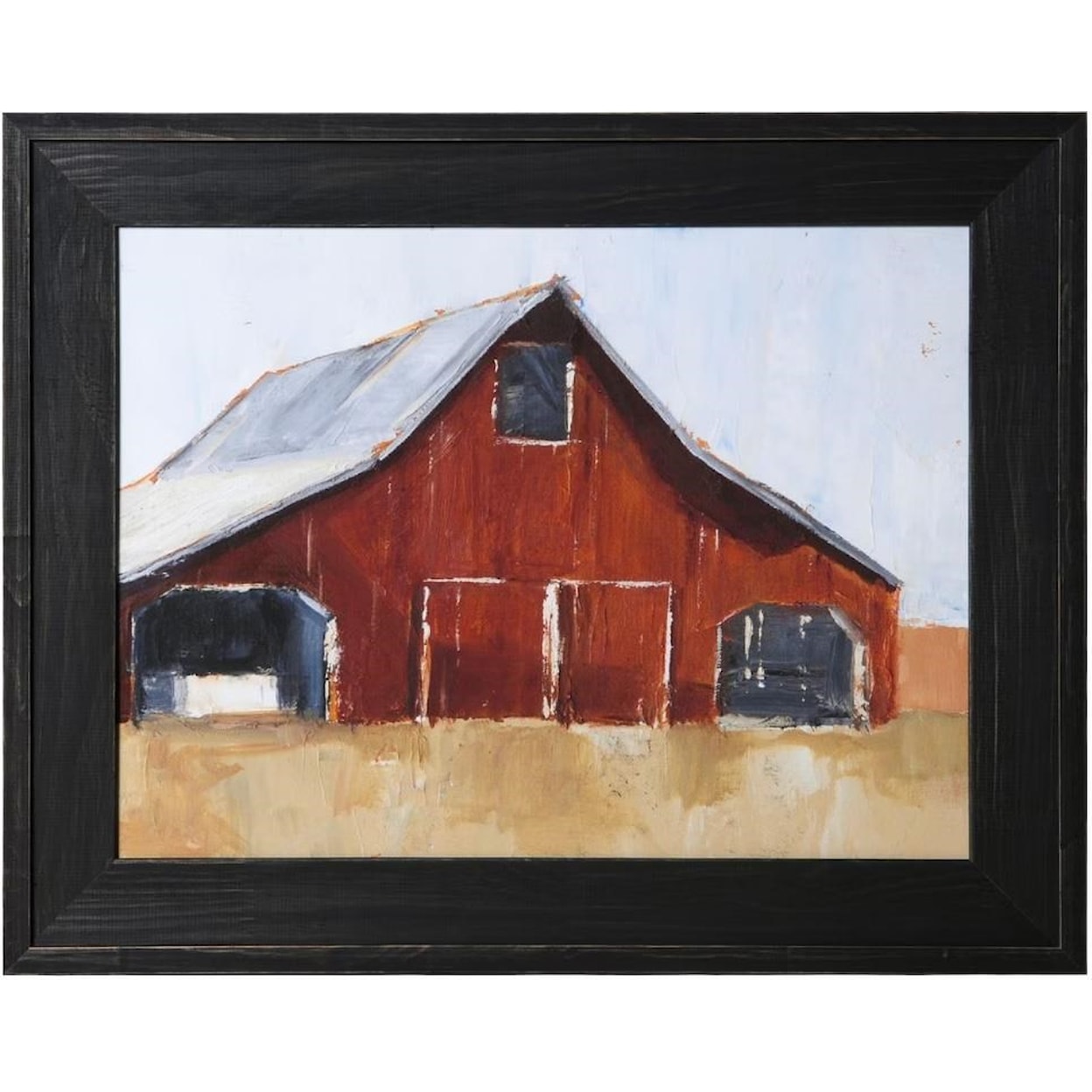 Crestview Collection Prints and Paintings Rustic Red Barn 1