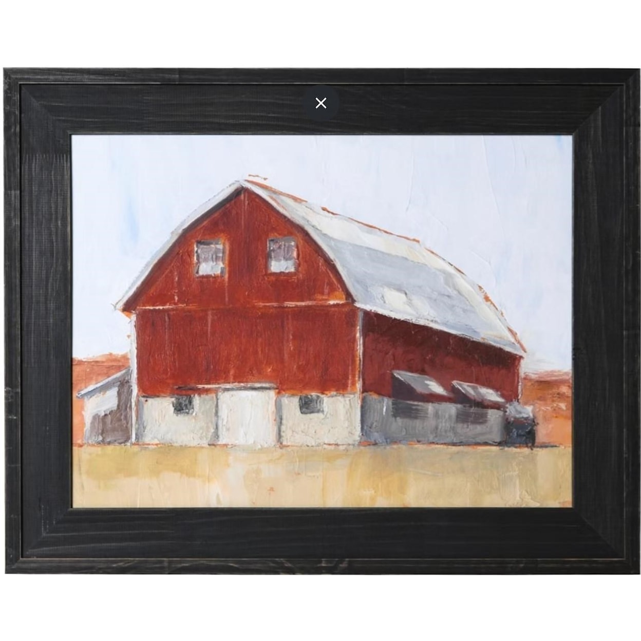 Crestview Collection Prints and Paintings Rustic Red Barn 2