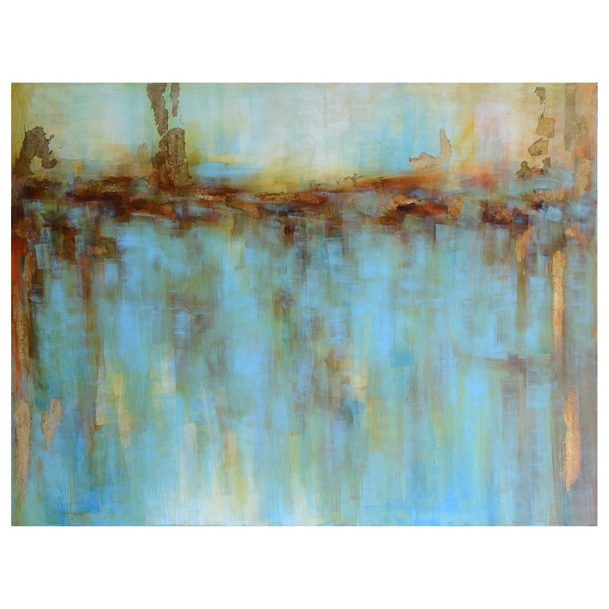 Crestview Collection Prints and Paintings Golden Reflection II