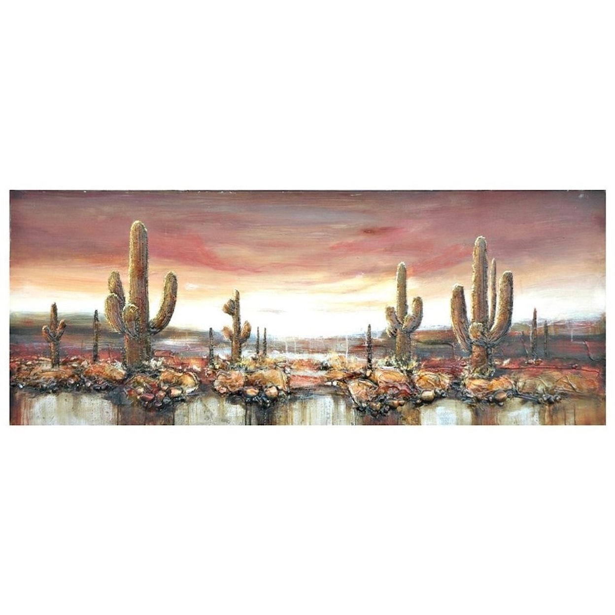 Crestview Collection Prints and Paintings Sunset Oasis
