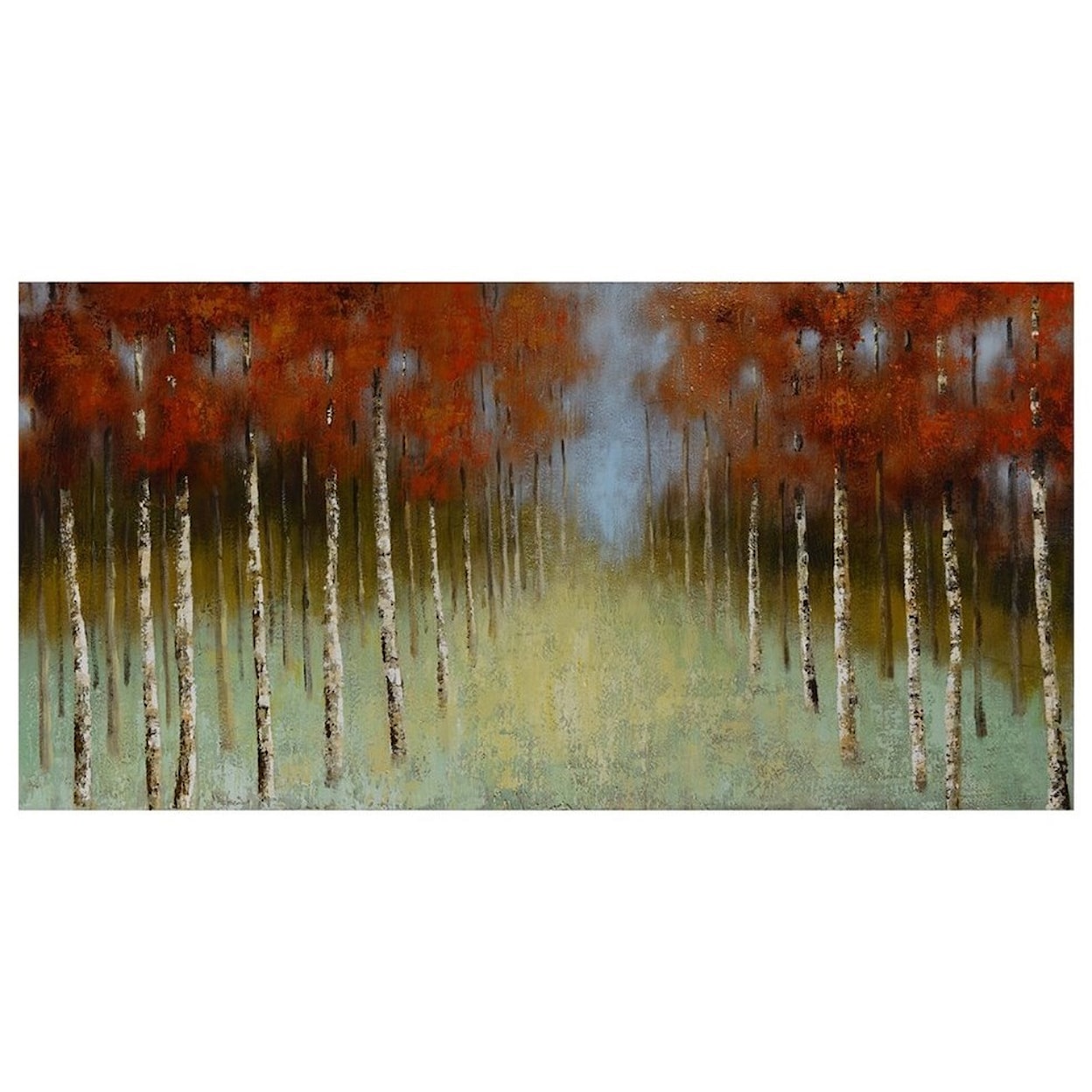 Crestview Collection Prints and Paintings Birch Meadow