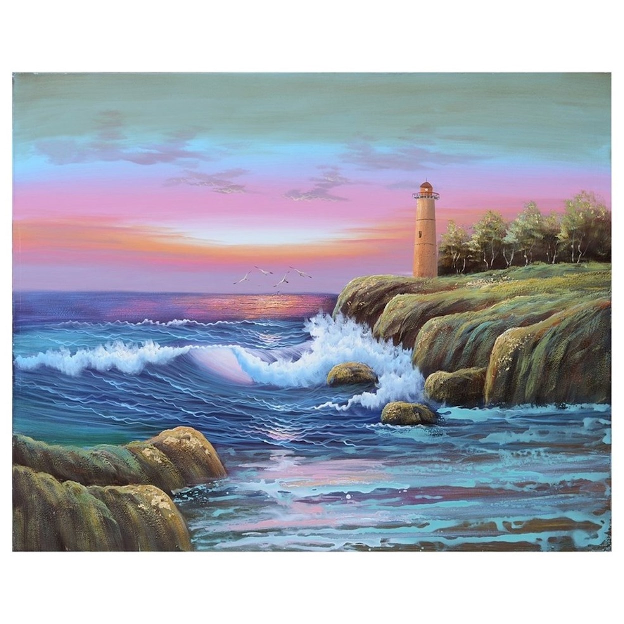 Crestview Collection Prints and Paintings Light House 1