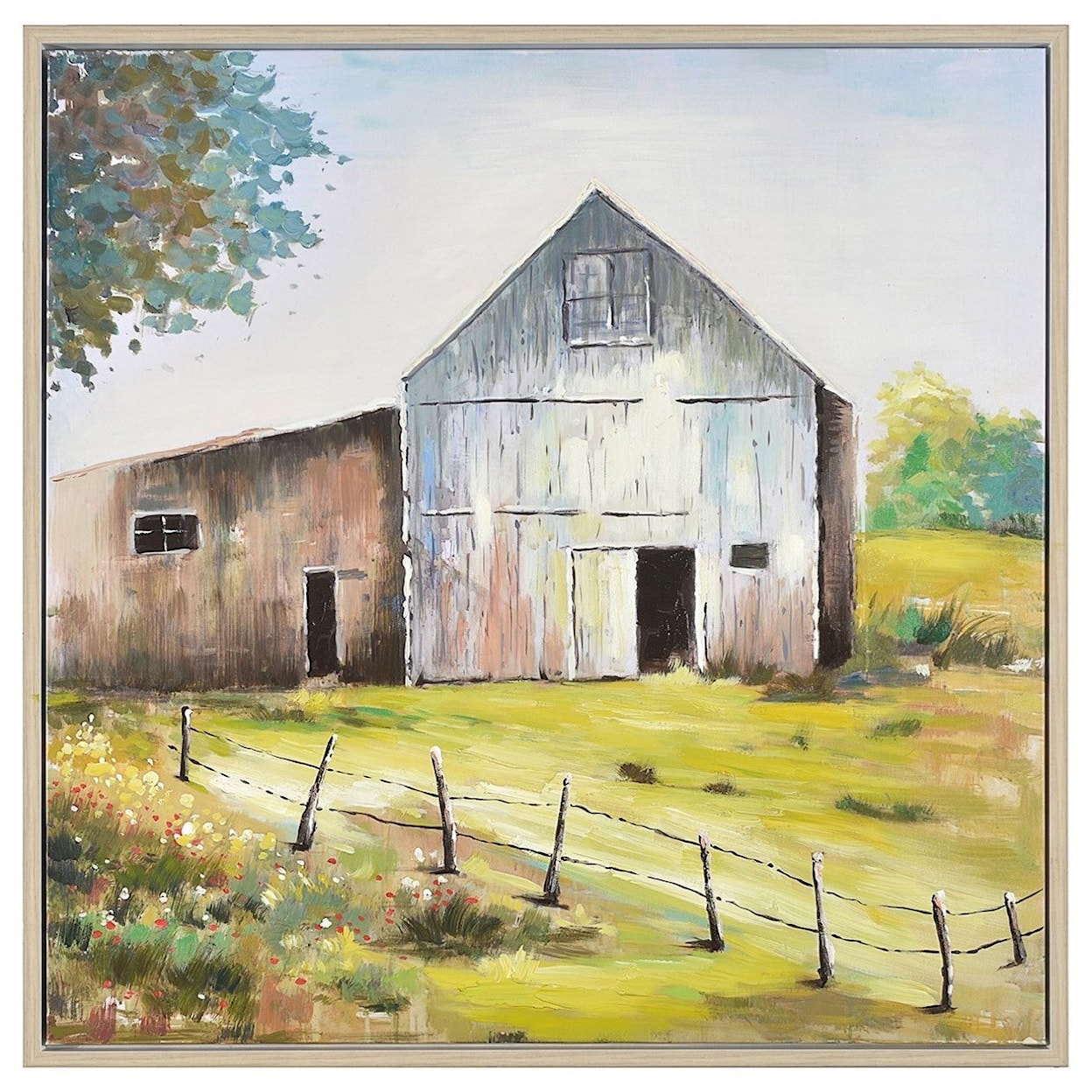 Crestview Collection Prints and Paintings Hand Painted Canvas