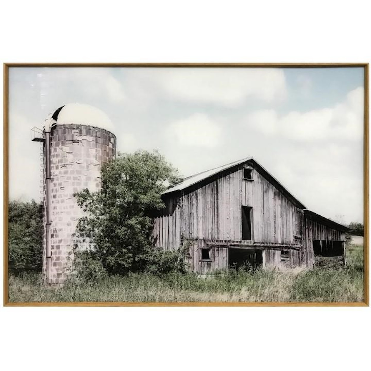 Crestview Collection Prints and Paintings Country Silo