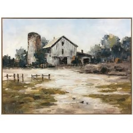 Miles Rustic Barn Painting