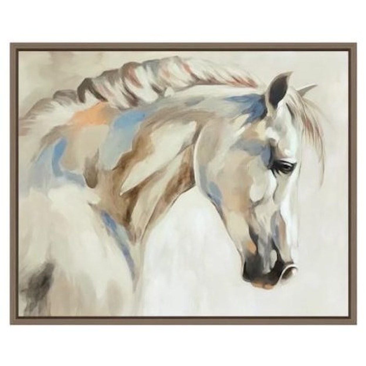 Crestview Collection Prints and Paintings Caballo Framed Canvas