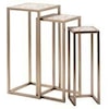 Crestview Collection EVFZR Ethniu Set of 3 Nesting Tables