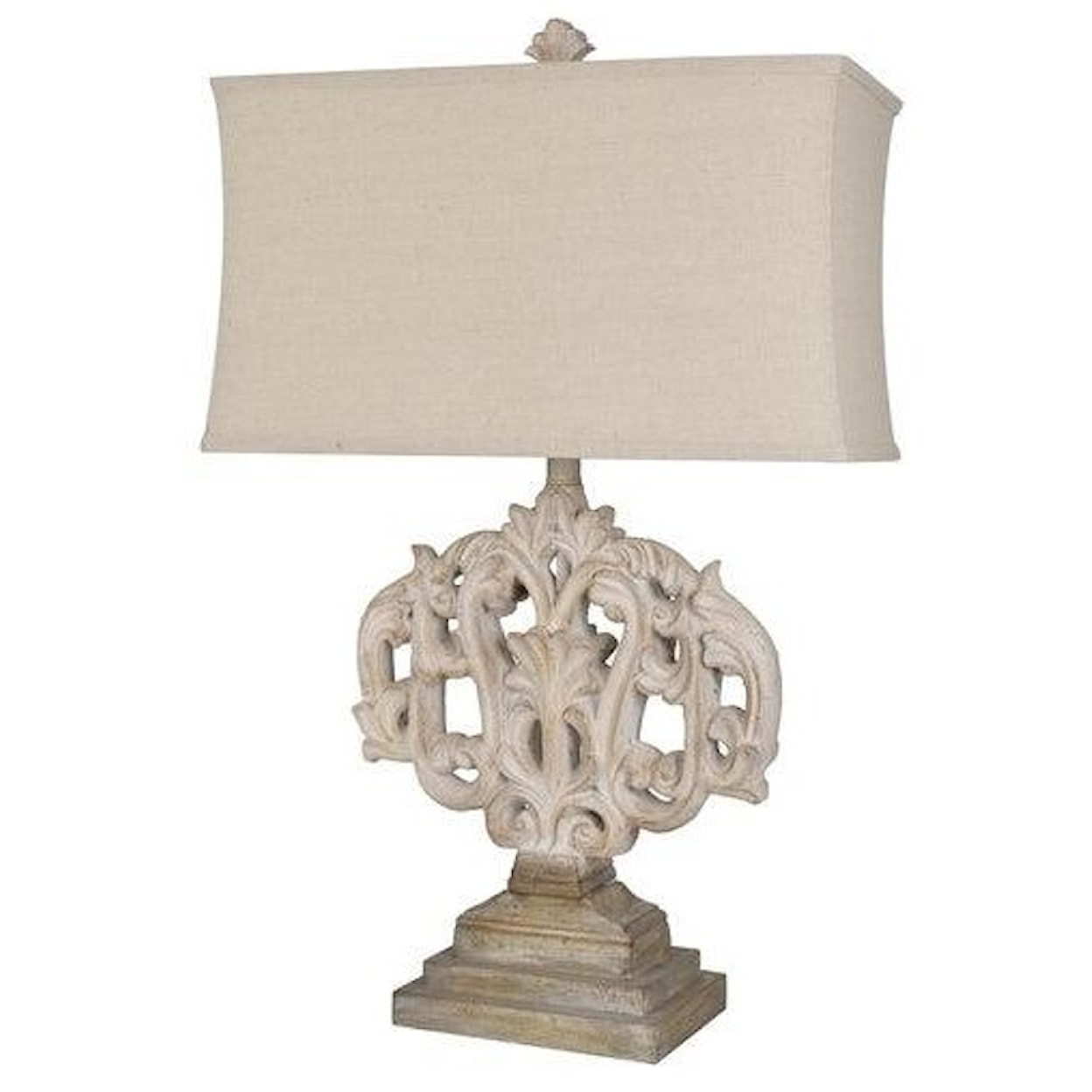 Crestview Collection table lamps Filigree Table Lamp