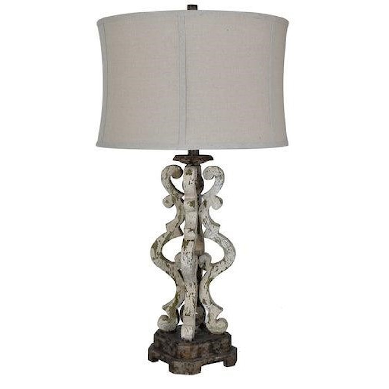 Crestview Collection table lamps Mariposa Corner Table Lamp