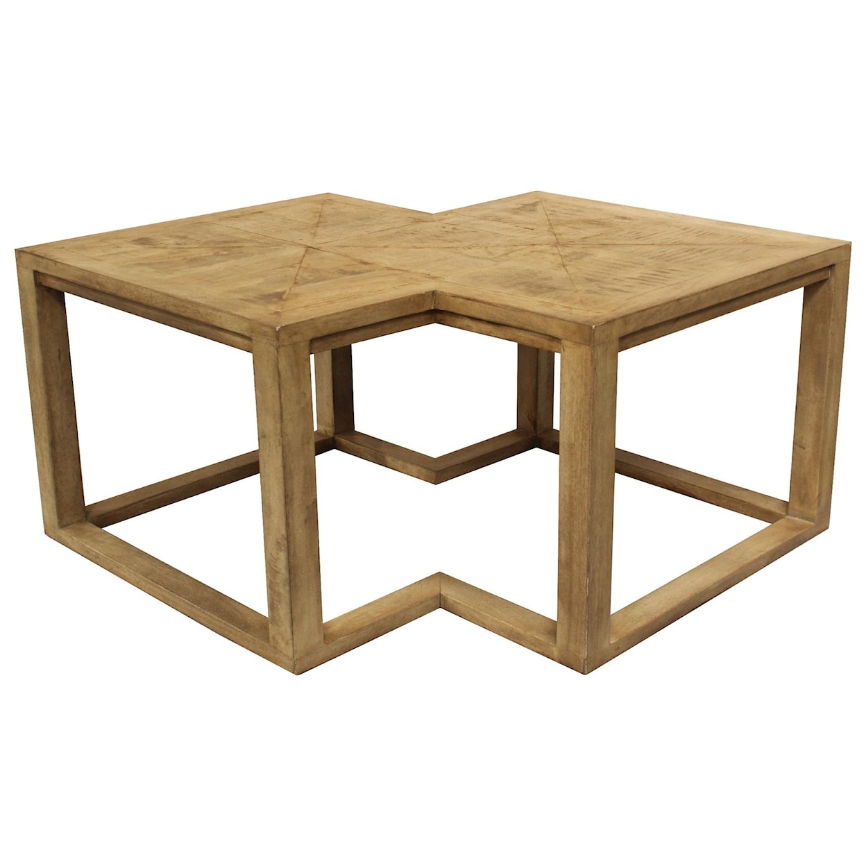 Crestview Collection Accent Furniture Diamond Cocktail Table