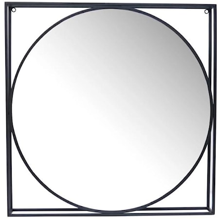 Quincy Metal Wall Mirror