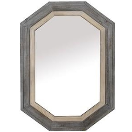 Jax Two Toned Wall Mirror