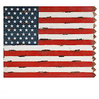 Usa Wooden Wall Décor