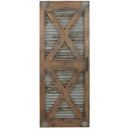 Wooden Barn Door Wall Décor