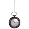 Crestview Collection Wall Décor Small Decorative Metal Wall Clock