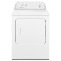 6.5 Cu. Ft. Front-Load Electric Dryer with Auto Dry Cycle