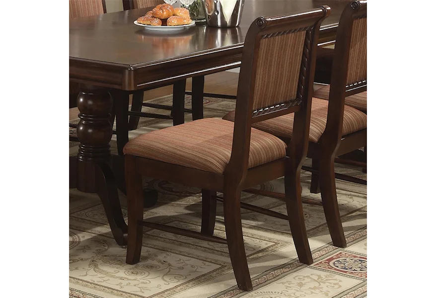 Merlot Dining Side Chair by CM at Del Sol Furniture