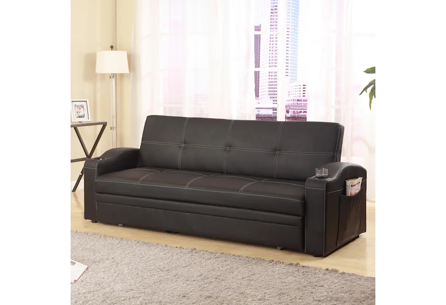 5310 Easton Adjustable Sofa by Crown Mark at Rooms for Less