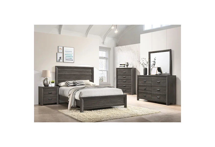 Adelaide King 5 -PC Bedroom Group by Crown Mark at Royal Furniture