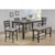 Crown Mark Bardstown Pub Table Set with Bench