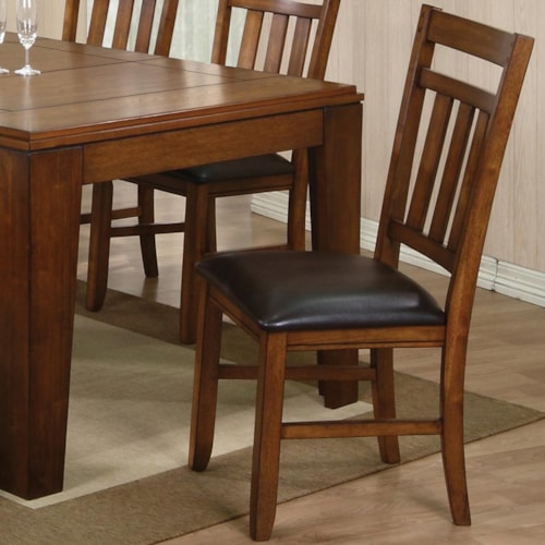 Dining Side Chair with Upholstered Seat