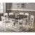 Crown Mark Conner Contemporary 7 Piece Table and Chair Set