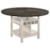Crown Mark Conner Counter Height Table with Wine Storage