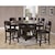Crown Mark Conner Contemporary 7 Piece Table and Chair Set