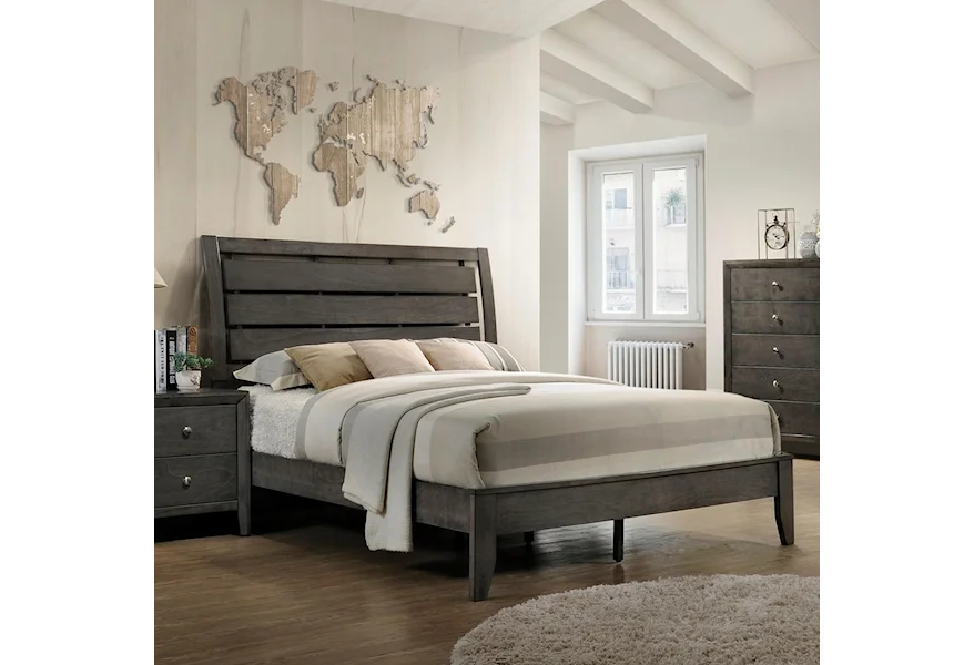 Evan Queen Bed by Crown Mark at Royal Furniture