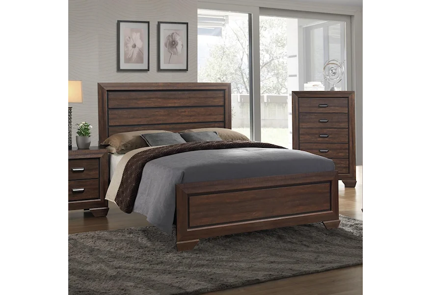 Farrow Full Headboard and Footboard Bed by Crown Mark at Royal Furniture